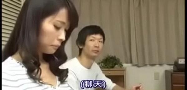  Japanese Asian Mom Cheating with her Young Son